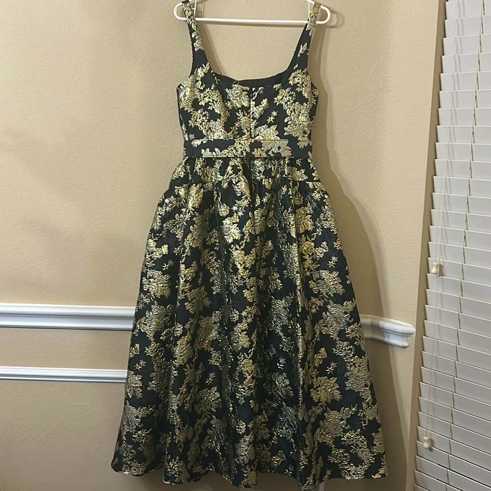 NWT Antonio Melani Morgan
Sleeveless Square Neck
Jacquard A-Line Midi Dress - Picture 10 of 16